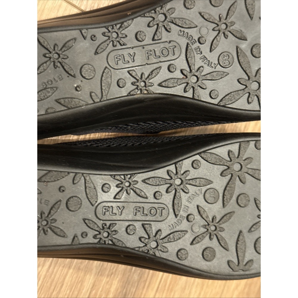 Fly Flot Clogs, Made In Italy, Anatomical, Anti-Shock, Black, Lite Weight, EUC - Picture 10 of 16